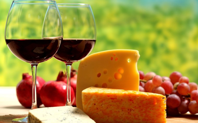 Degustace Snoubení vína a sýru